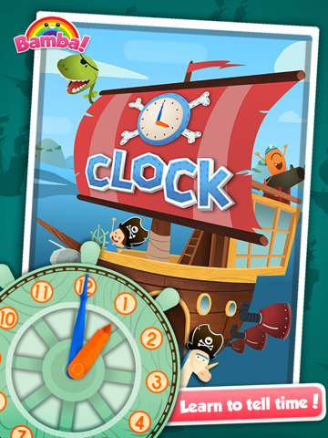 Screenshot #4 pour Bamba Clock: Learn to Tell Time