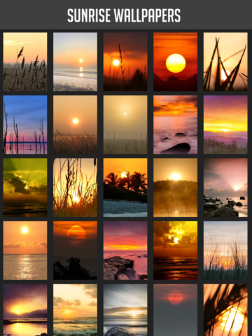 Screenshot #4 pour Sunrise Wallpaper