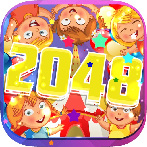 2048 Cartoon Kids For Boys and Girls Children Park icon