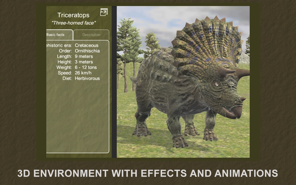 #4. Explain 3D: Dinosaurs world - Jurassic encyclopedia. Watch and start walking with dinosaurs. (macOS) 由: Explain 3D