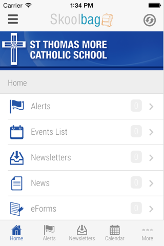 St Thomas More School Alfredton - Skoolbag screenshot 2