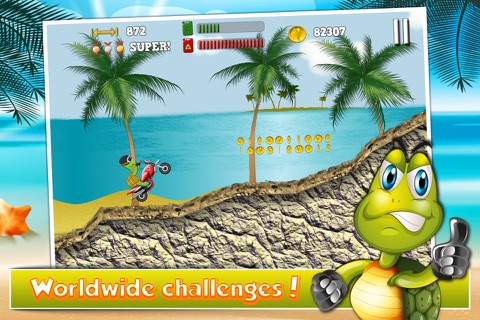 Turtle Fun Ride - Race online against friends screenshot 2