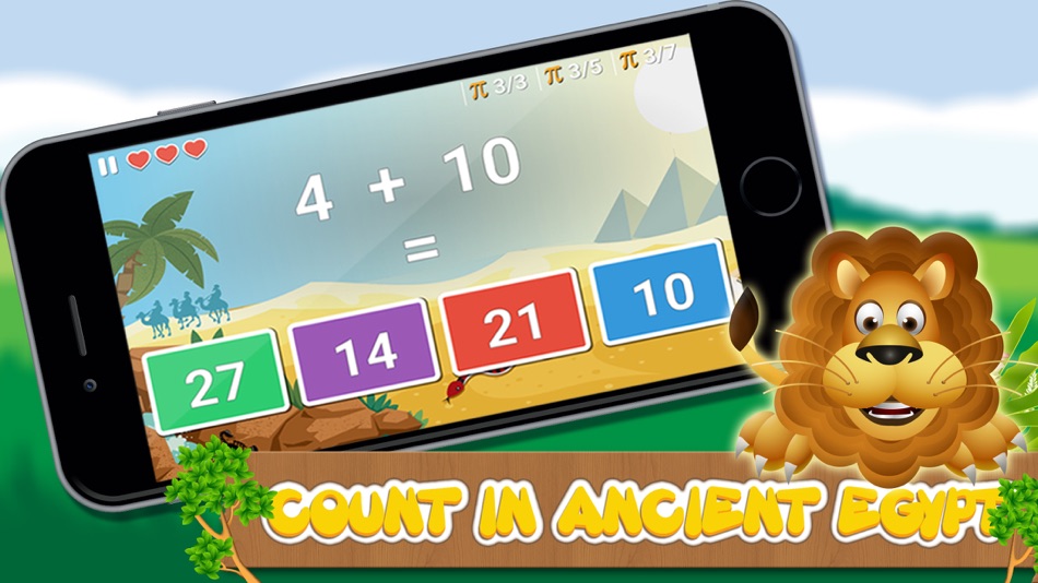 #4. Math learning game for preschool kids : Educational game to learn addition, subtraction, division and multiplication in HD and FREE (iOS) De: Nutty Face s.r.o.