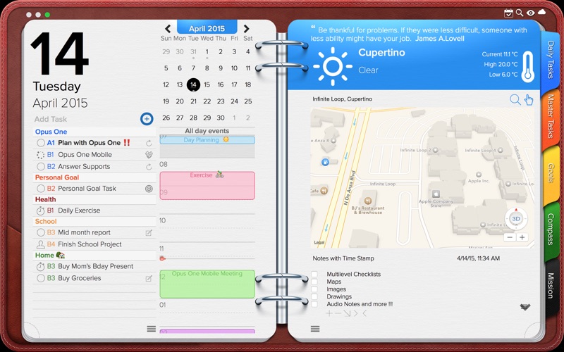 Opus One Agenda Personal para PC y Mac Descargar gratis (2020