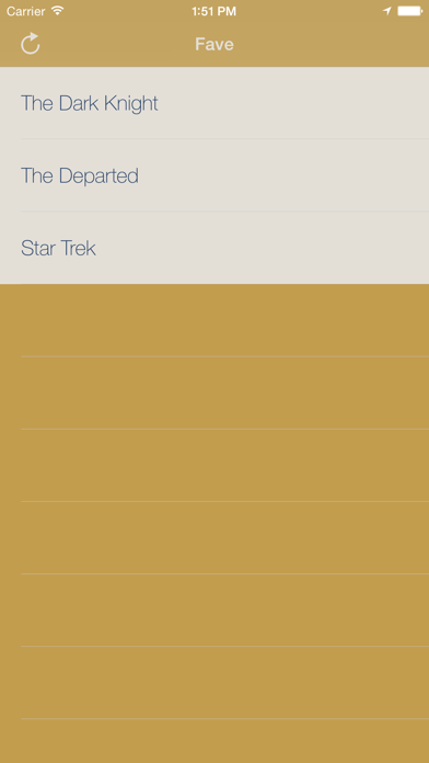 Screenshot #2 pour MovieList