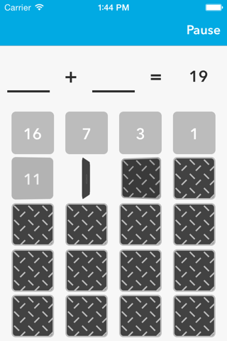 Number-Card Math match puzzle screenshot 2