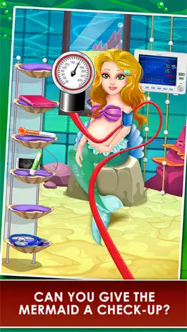 Game screenshot Mermaid Mommy's New Born Baby Doctor - my newborn salon & make-up games for kids 2 mod apk