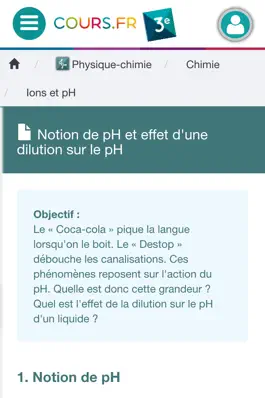Game screenshot Cours.fr 3e hack