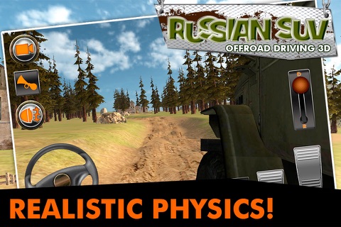 Russian SUV Offroad Driving 3D screenshot 4