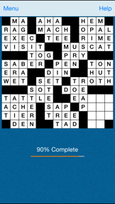 Crossword Fill-In Puzzle - Daily FLN screenshot
