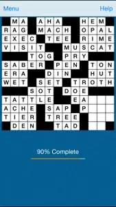 Crossword Fill-In Puzzle - Daily FLN screenshot #3 for iPhone