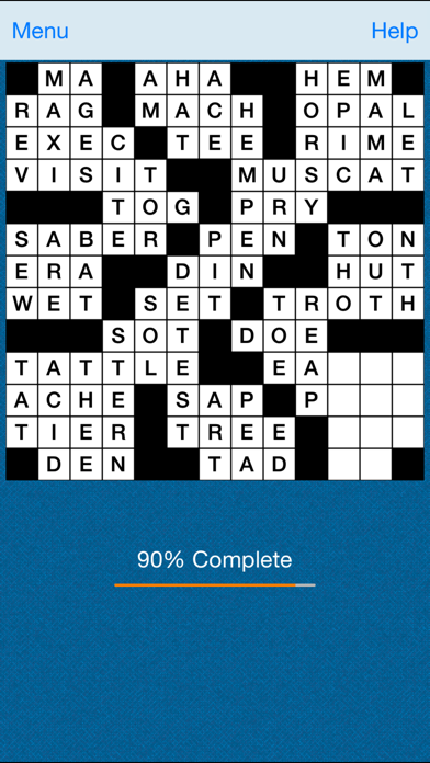 Crossword Fill-In Puzzle screenshot 3