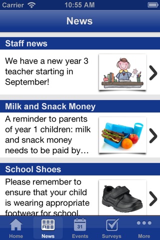 Forres Primary School screenshot 2