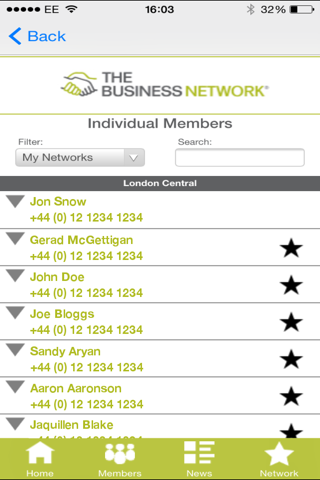 The Business Network App screenshot 2