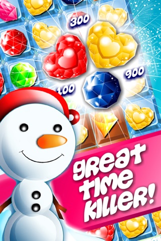 Winter Blitz Match-3 - harvest sweetest star candy-es and angry juice heroes swap free screenshot 4