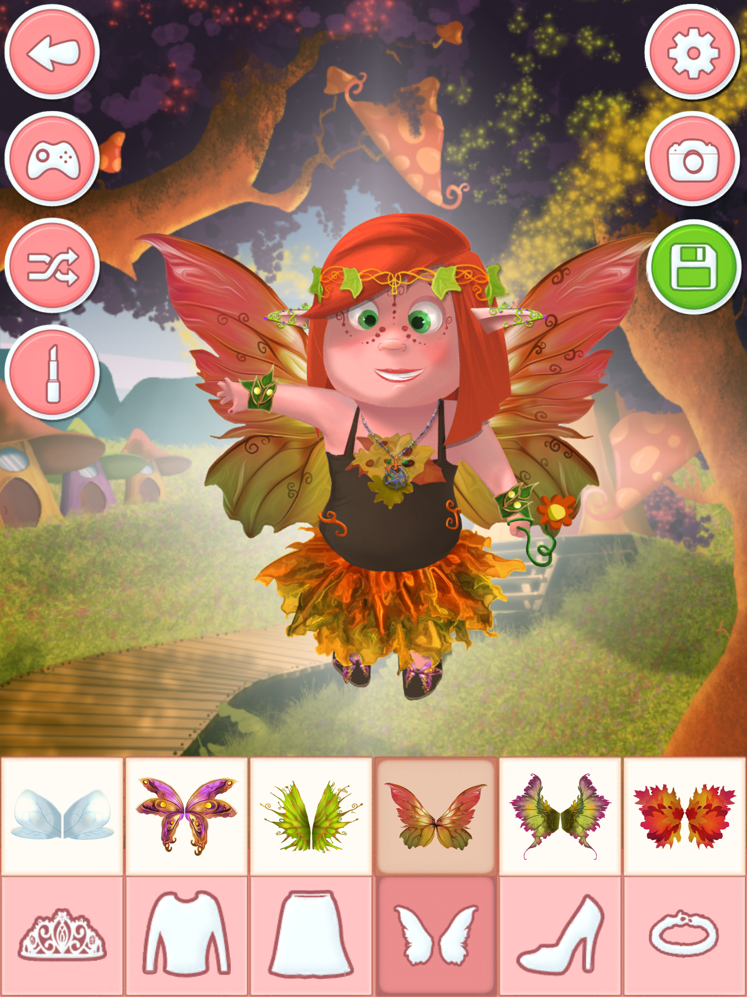 Fairy Salon Dress Up and Make up Games for Girls screenshot 6