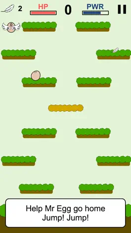 Game screenshot Mr Egg jumps up and down in an endless way to his home mod apk