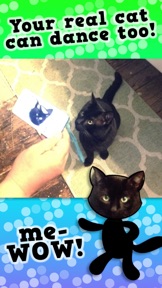 Disco Cats- Augmented Reality Dance Game - Free screenshot