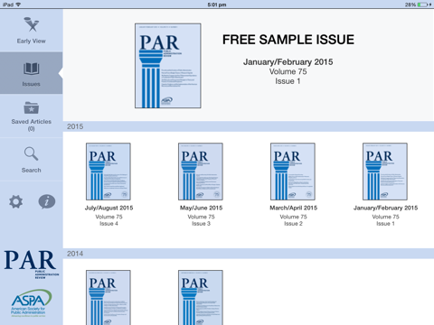Screenshot #6 pour Public Administration Review