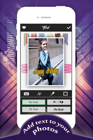 Snap Shape Pro - Frame Photo Editor to collage pic & add caption screenshot 4