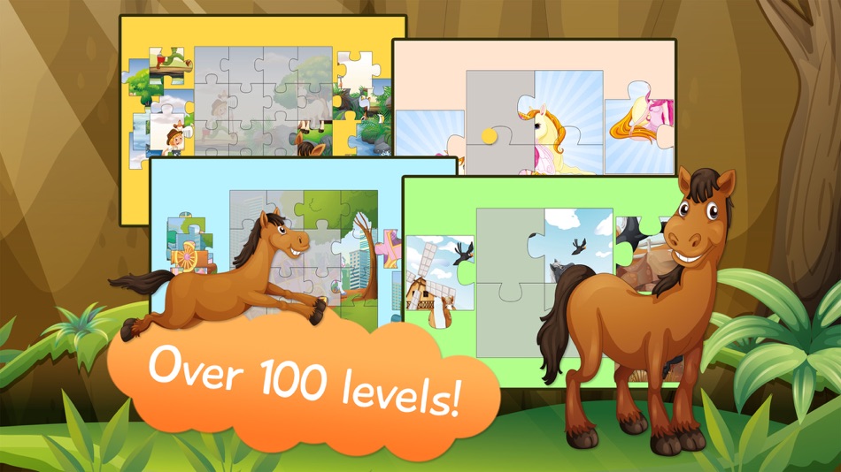 Kids Jigsaw Puzzle Horses - Free - 2.0.0 - (iOS)