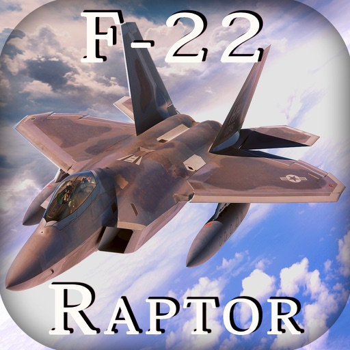 F-22 Raptor - Combat Flight Simulator of Infinite Airplane Hunter Icon