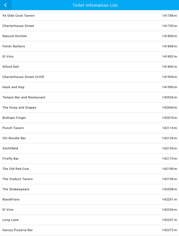 Screenshot #6 pour City Toilet Finder