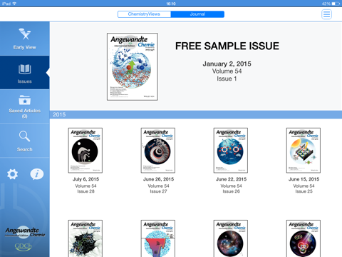 Screenshot #5 pour Angewandte Chemie International Edition