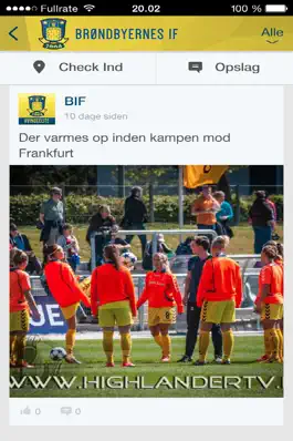Game screenshot Brøndbyernes IF apk