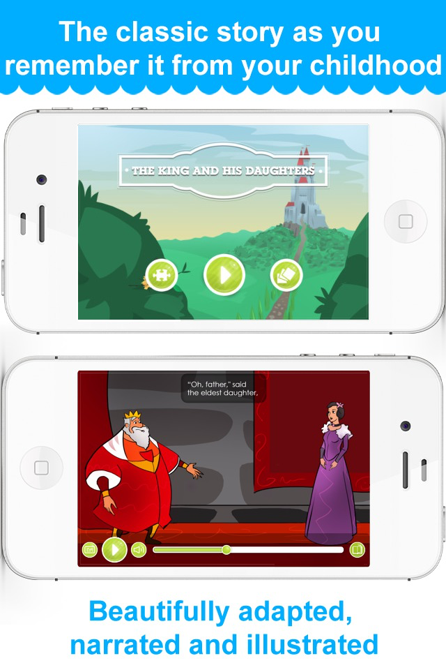 The King and his Daughters - Narrated classic fairy tales and stories for children