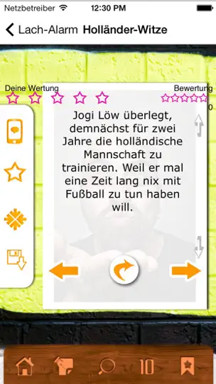 Screenshot von Fiese Witze & Lustige Beleidigungen - Coole Sprüche auf dem iPhone 3