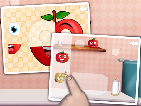Screenshot #4 pour Casse-tête pour les enfants avec des fruits et légumes - Jeu gratuit pour les bébés tout-petits