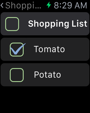 CheckBox - ToDo List