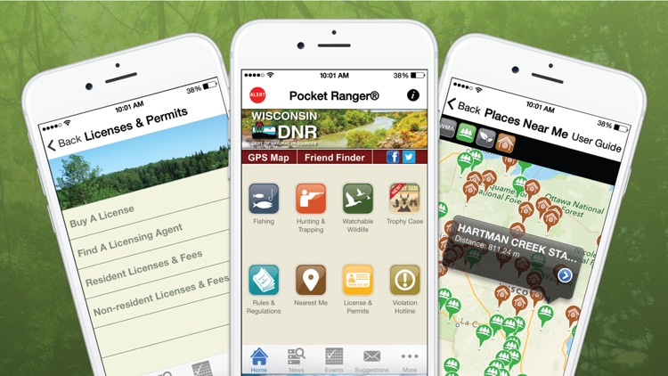Wisconsin Fishing, Hunting & Wildlife Guide- Pocket Ranger®