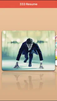 333 resume templates iphone screenshot 1