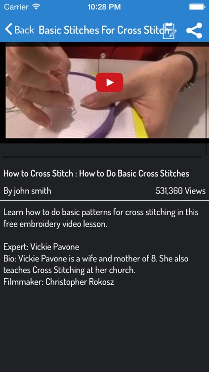 X Stitching Techniques