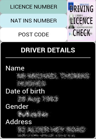 DRIVING LICENCE CHECK screenshot 2