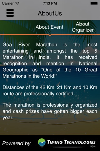 Goa River Marathon screenshot 3