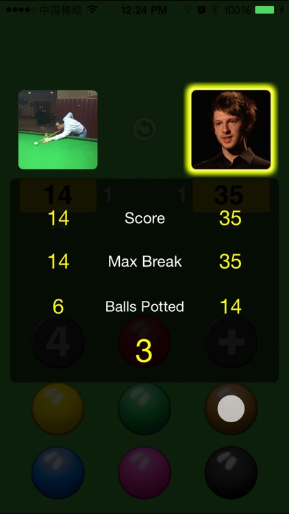 Snooker PRO for Apple Watch screenshot-3