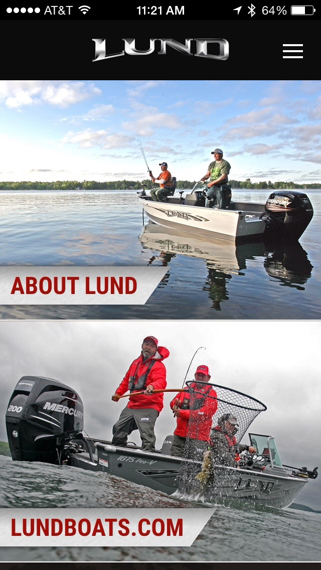 Lund Boats App