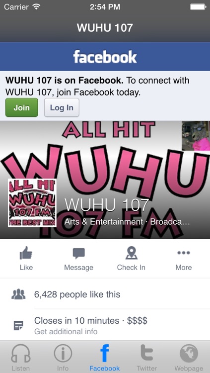 WUHU 107 FM