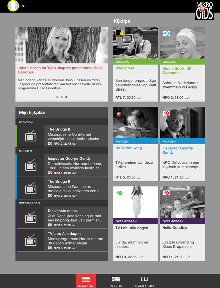 #5. Mikro Gids (iOS) 由: TVGids.nl