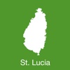 St. Lucia GPS Map