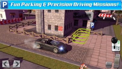 Screenshot from Classic Sports Car Parking Game Real Driving Test Run Racing