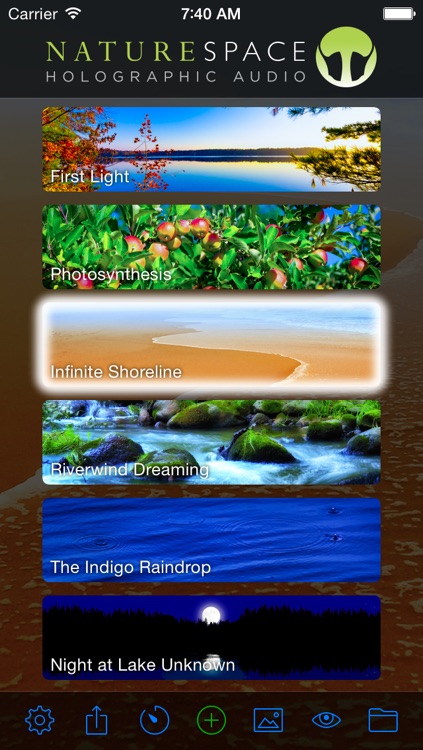 Naturespace - Relax Meditate Focus Sleep and Rest with 3D Sounds, sonic therapy for anxiety and stress relief