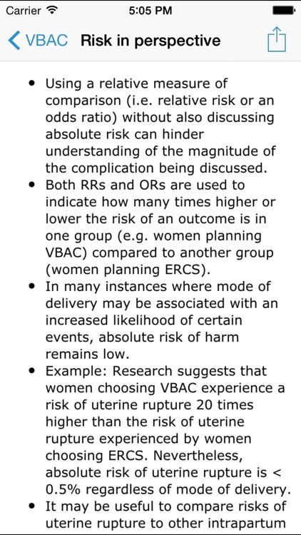 VBAC Resource for Midwives
