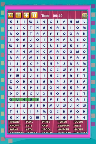 Word Search Computer screenshot 4