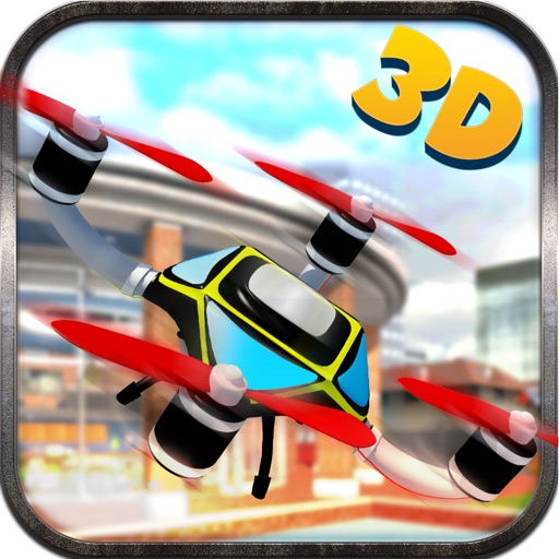 RC Quadcopter 3D : Drone Simulator Games Icon