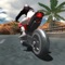 Racing, ride your duceti monster motor bike with high speed, around highway and nice fantastic environment