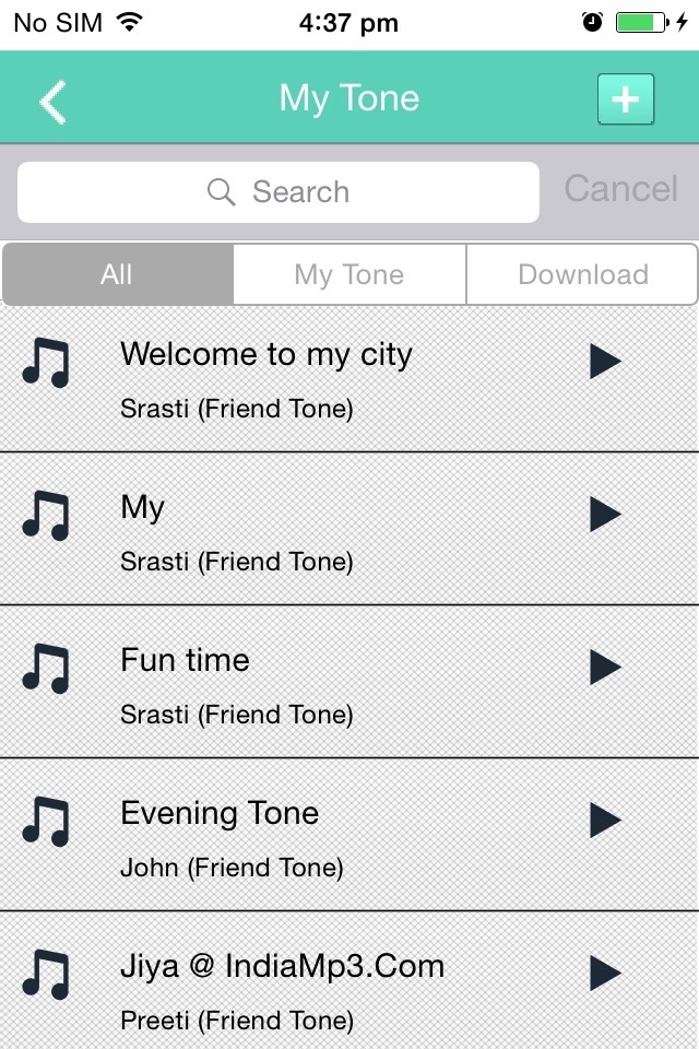 MyCityMyTone screenshot 3